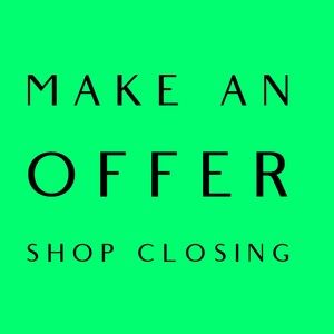 Make an offer!! Everything must go. No REASONABLE offer refused 🤗